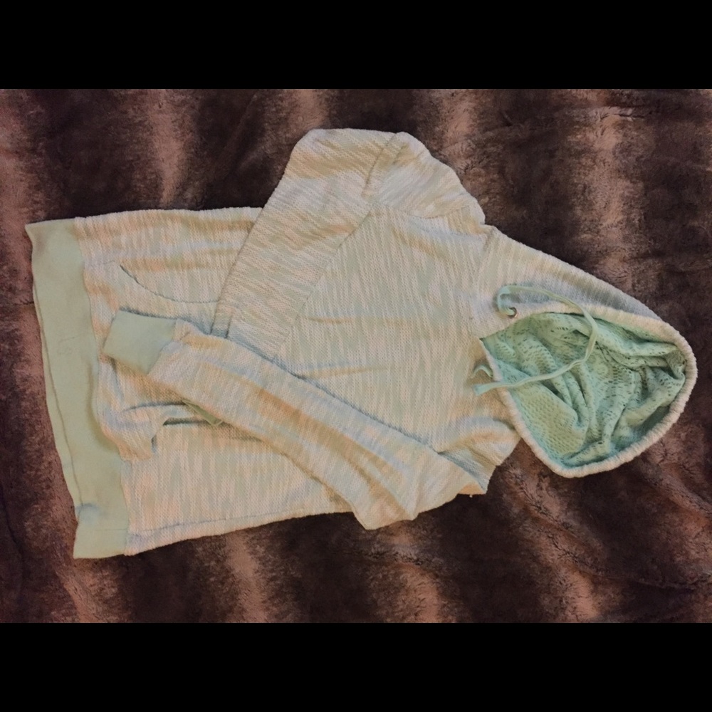 Mint hoodie